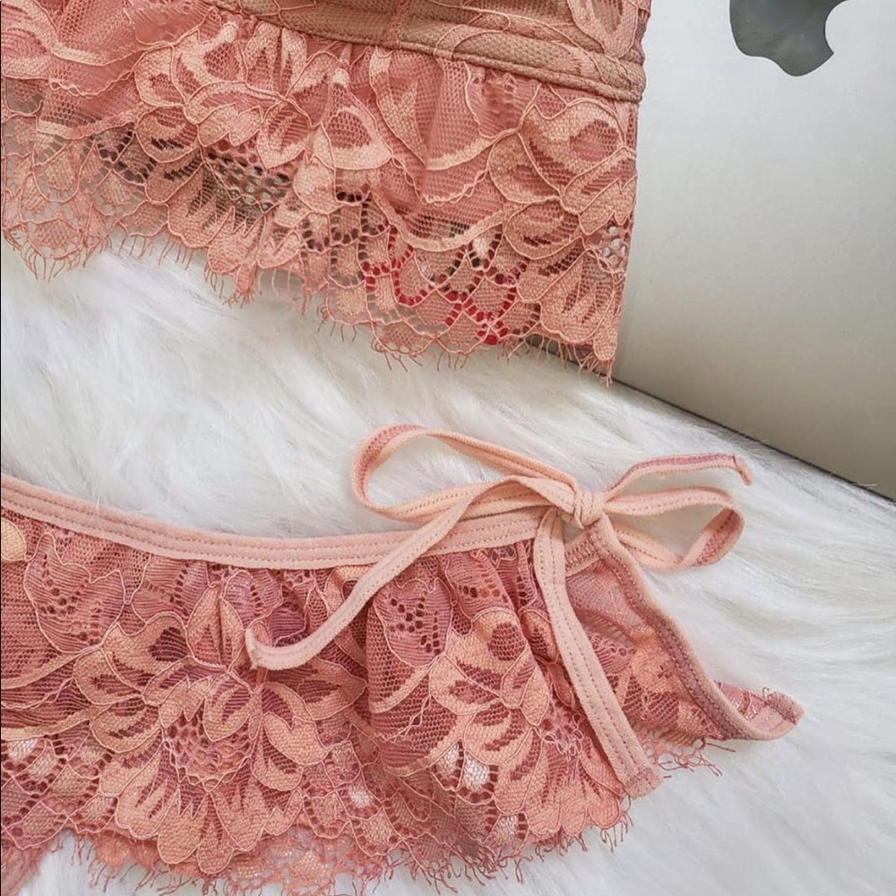 Brazilian lace Bralette & panty *COMING SOON - Picture 6 of 8